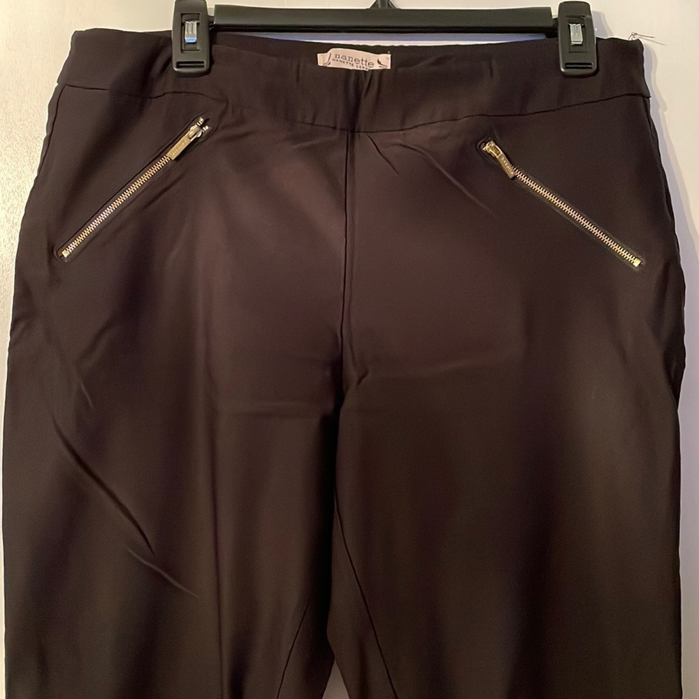 Black casual dress pants